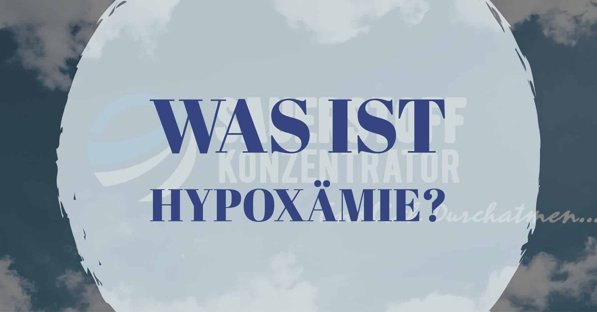 Hypoxämie Titelbild